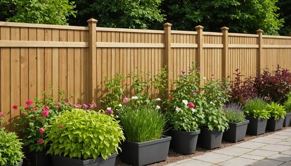 Réussir son jardin : guide pour choisir plaque soubassement clôture avec style