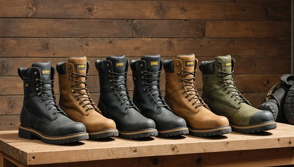 Top 5 bottes de chantier essentielles pour les travailleurs
